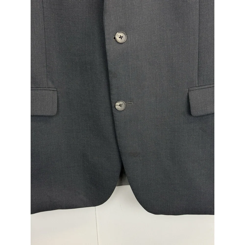 S.Cohen Performance Jacket Men's 44T Sport Coat Blazer‎ Two Button Grey Wool